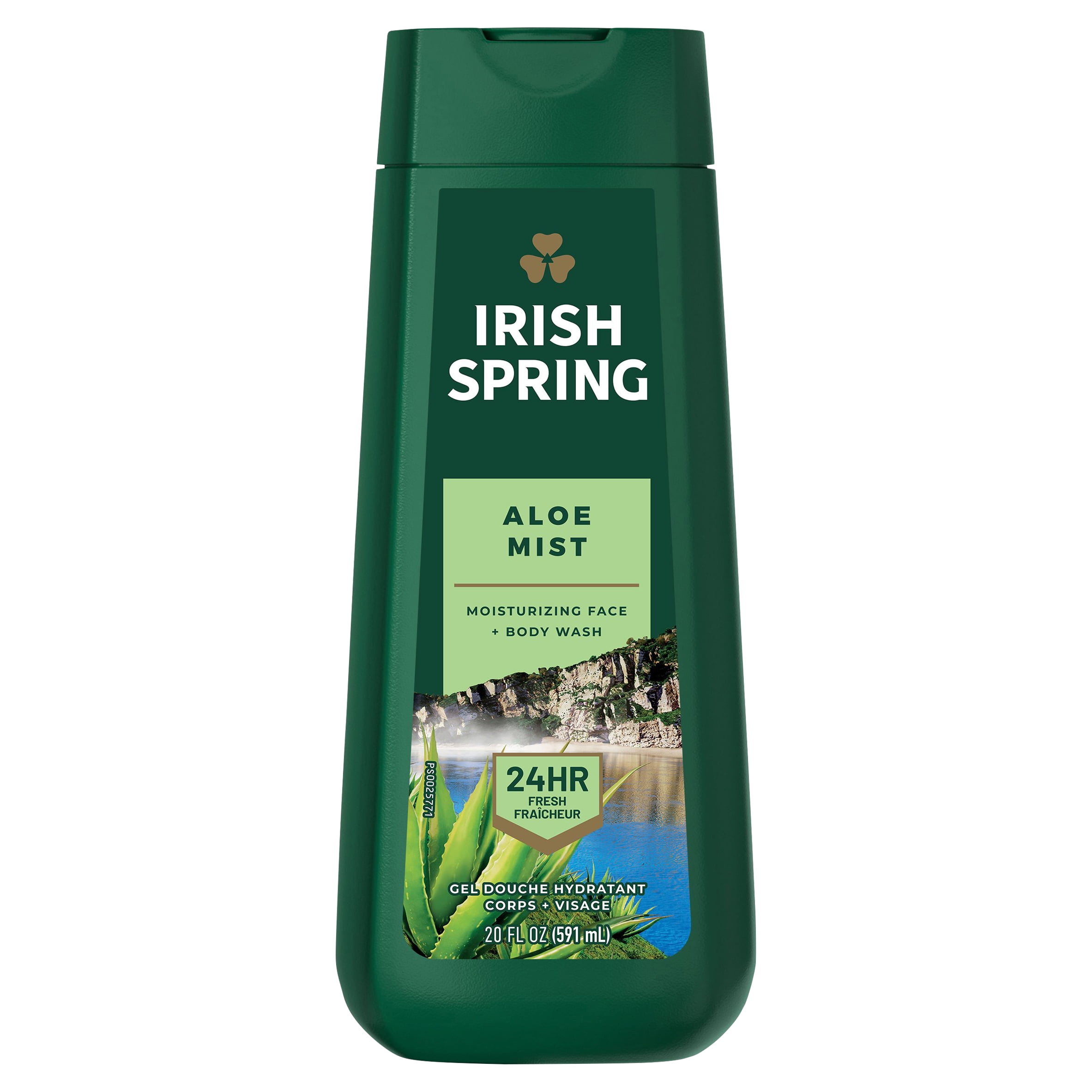 Irish Spring Body Wash for Men, Aloe Mist Body Wash, 20 Oz