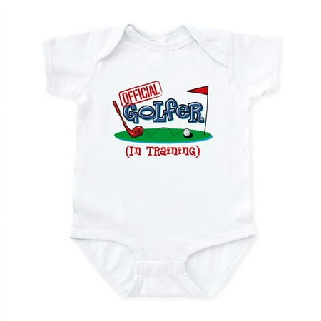 

CafePress - Boy Golfer In Training Infant Bodysuit - Baby Light Bodysuit Size Newborn - 24 Months