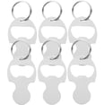 thumbnail image 1 of EeaseCA 6pcs Shopping Trolley Tokens Shopping Cart Alloy Key Chain Multi-use Convenient Bottle Opener, 1 of 7