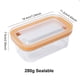 thumbnail image 5 of Plato Cortador Mantequilla Con Caja Recipiente Plástico Tapa (280 G) Naranja, 5 of 9