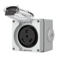thumbnail image 1 of 30Amp Power Outlet Box 125Volt NEMA TT-30R for Electric Vehicles, 1 of 5