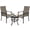 Textilene-Chair+Table-3PCS, variant on Sour Citrus 3-Piece Patio Bistro Set,2 C-Spring High Back Sling Patio Chairs &19.7" Round Metal Side Table,Black Outdoor Furniture for Garden,Poolside,Backyard