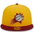 thumbnail image 2 of Men's New Era Yellow/Red Phoenix Suns Fall Leaves 2-Tone 59FIFTY Fitted Hat, 2 of 6
