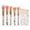 Pink, variant on Synthetic Makeup Brushes, Makeup Brush Set, 10 Piece Contouring Blending Shading Highlighting Brushes Kit with Soft Dense Synthetic Fibers, Wooden Handles for Precise Control and No Shedding