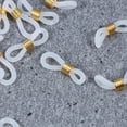 thumbnail image 4 of BESTYASH 100 Pcs Chaîne de Lunettes en Silicone Réglable pour Adultes Doré Ronde Antidérapante, 4 of 6