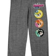 thumbnail image 2 of Powerpuff Girls Character Circles Men's Graphite Heather Sleep Pajama Pants-XXL, 2 of 5