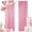 Pink, variant on Black Sequin Backdrop Curtain, 2PCS 2FTx8FT Glitter Backdrop Curtain for Parties, Christmas, Wedding, Party Decoration(2 Panels, 2FT x 8FT, Black