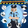 thumbnail image 4 of Disfraz de policía Luucio Police Officer para niñas de 3 a 12 años, 4 of 8