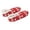 B1 Red, variant on Women's Christmas Ankle Slipper Socks Fleece Lining Fuzzy Non Slip Thermal House Socks with Grips Gifts Warm Winter Socks C1 Red