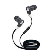 Super High Clarity 3.5mm Stereo Earbuds/ Headphone Compatible with LG Stylo 5, Q9,G7 Fit, G7 One, Candy, Q8, Q Stylo 4, Q Stylus,Q7, Q7+, V30, V30+ (Black) - w/ Mic & Volume Control + MND Stylus
