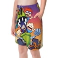 thumbnail image 2 of Rugrats Boys Swim Trunks Quick Dry Swimwear Surfing Bathing Suit Drawstring Elastic Waist With Mesh Lining, 2 of 7