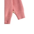 thumbnail image 6 of Wassery Kid Girl Boy Knit Sweater Newborn Long Sleeve Knitted Sweater Toddler Baby Fall Winter Loose Fit Pullover Sweater for Boys Girls 6M 12M 2T 3T 4T 5T 6T, 6 of 6