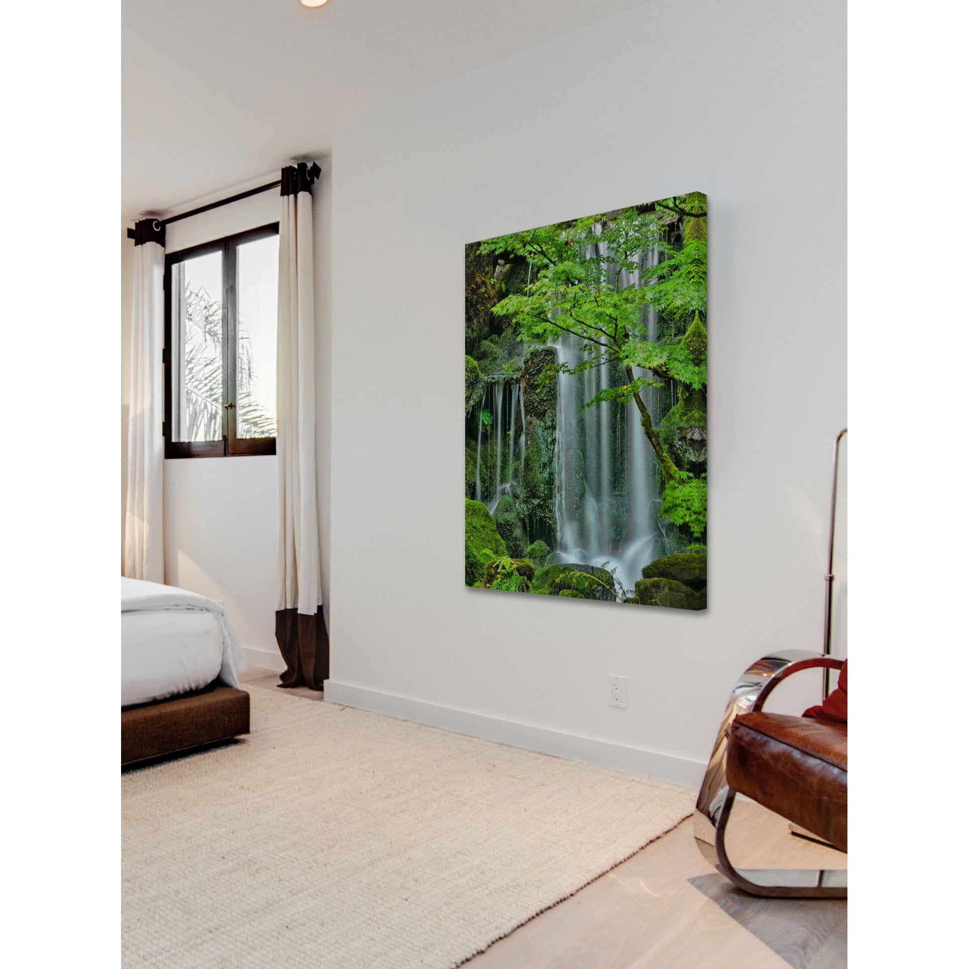 Marmont Hill "Silky Falls" Painting Print on Canvas