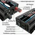 thumbnail image 2 of Convertisseur 4000w 12v Transformateur à Onde Sinusoïdale Pure avec Télécommande, 2 of 4
