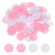 thumbnail image 1 of Uxcell 25mm 1" Círculos de Fieltro Redondos, 200 Pcs Almohadillas de Manualidades Pre Cortadas de Tela No Tejida para Proyectos de Manualidades DIY, Blanco/Rosa, 1 of 6