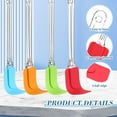 thumbnail image 3 of Silicone Spatula Set of 4 - Heat Resistant Flexible Spatula 450F - Food Grade Premium Good Grip Kitchen Utensils - Heavy Duty, BPA Free, Dishwasher Safe, 3 of 6