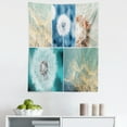 thumbnail image 1 of Floral Tapestry, Blooming Dandelion Flowers Fluffy Soft Purity Fragrance Natural Organic Color Collage, Fabric Wall Hanging Decor for Bedroom Living Room Dorm, 5 Sizes, Blue, by Ambesonne, 1 of 1