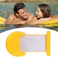 thumbnail image 3 of Fila flotante inflable plegable para cama flotante de agua (amarillo) Ndcxsfigh Nuevos Originales, 3 of 7