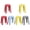 6pcs, variant on Porfeet Stackable Stools, 17 Inch Plastic Nesting Stools, Classroom Stools Backless Chairs for Home Party, Office, School, Students, Adults, Dining Room, Living Room,6pcs