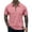 34# Pink, variant on Polo Shirts Mens Quarter Zip Shirts Casual Classic Lightweight Short Sleeve Golf Collared Shirt with Pocket Khaki S