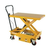 Vestil CART-1000-DC DC Power Scissor Cart- 39.75 x 20.5 in. - 1000 lbs