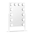 thumbnail image 4 of Impressions Vanity Hollywood Tri-Tone XL Lighted Makeup Mirror with 360 Degree Swivel (White), 4 of 11