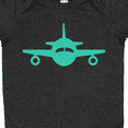 thumbnail image 4 of Inktastic Cute Teal Airplane Boys or Girls Baby Bodysuit, 4 of 5