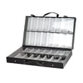 thumbnail image 2 of Vitrina para gafas, vitrina para gafas, vitrina apilable para gafas, organizador universal de gafas con 32 compartimentos para negocios, hogar, escrit, 2 of 9