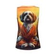 thumbnail image 5 of Picia Cartoon Puppy Sunset Pattern Women's Workout Tank Top,Breathable Activewear,Slim Fit Athletic Top,Versatile Workout Moisture-wicking top-Large, 5 of 9