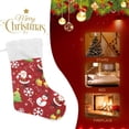 thumbnail image 4 of Coolnut Santa Claus and Snowman Christmas Stockings 1PCS,Big Xmas Stockings Gift Decorations and Party Supplies,Used for Fireplace Decoration Socks Christmas Tree Decoration, 4 of 7