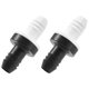 thumbnail image 2 of 2Pcs 3/8 inch 10Mm Inline Abs One Way Water Non Return Check Valve For Fuel Gas Liquid Air, 2 of 5