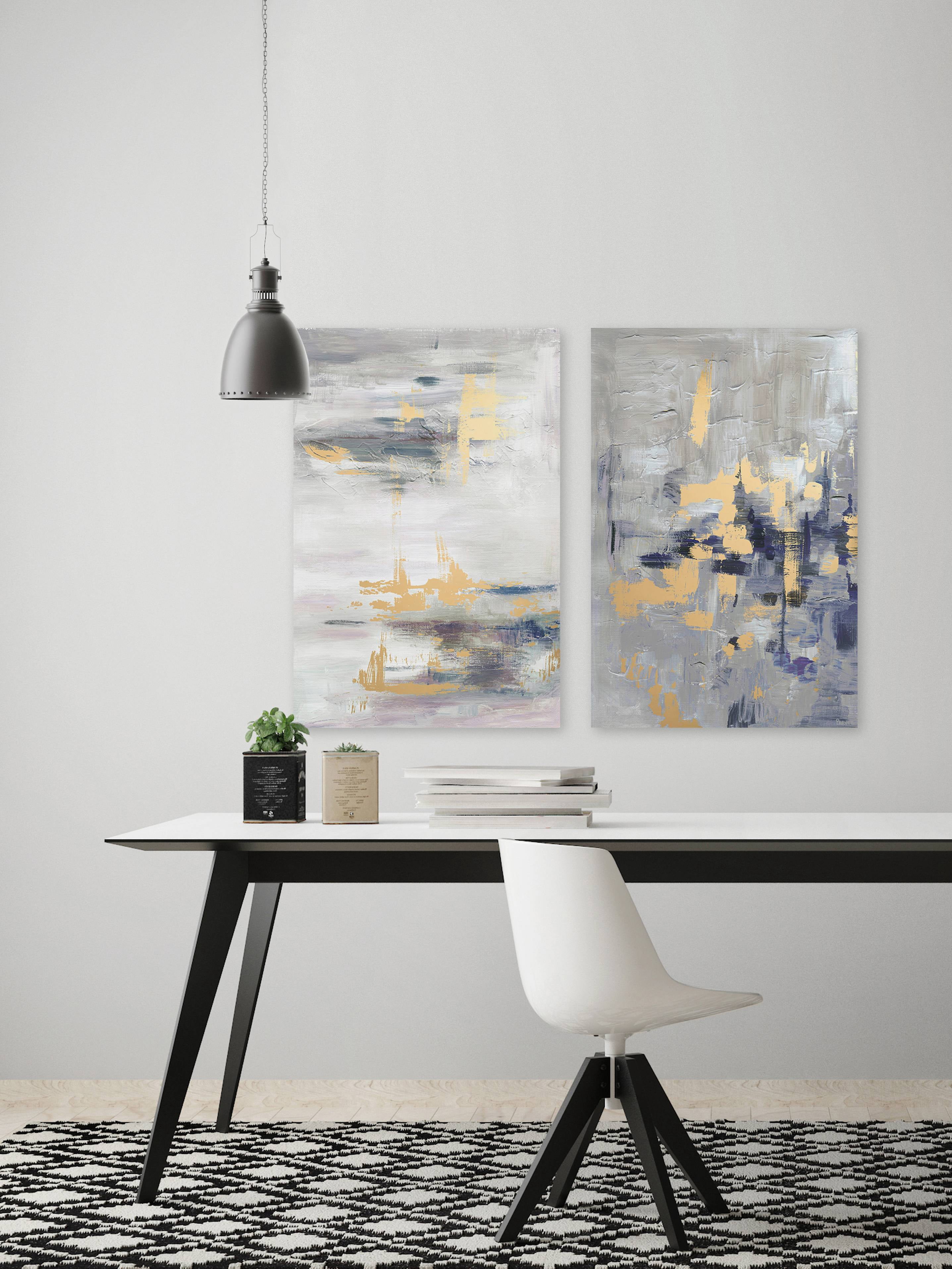 Fading Glow Diptych