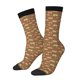 thumbnail image 1 of Balery Armadillo Floral 1 Calcetas Largas con Estampado para Hombre y Mujer – Suaves y Transpirables, Talla Única (US 5-11), 1 of 6