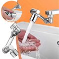 thumbnail image 2 of Robotic Arm Faucet Attachment Bathroom Water Tap Anti-Splash Water Saving Design for Rinsing Washing Filling, 2 of 5