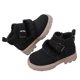 thumbnail image 2 of Zapatos de niñas,Botas de niñas,Botines de tobillo de invierno de cuero falso tamaño 12 niñas, 2 of 5
