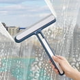thumbnail image 3 of Neinkie All-Purpose Shower Squeegee for Shower Doors, Bathroom, Window and Car Glass Multi-Purpose Silicon Squeegee for Window, Glass, Shower Door, Car Windshield, Heavy Duty Window Scrubber, 3 of 7