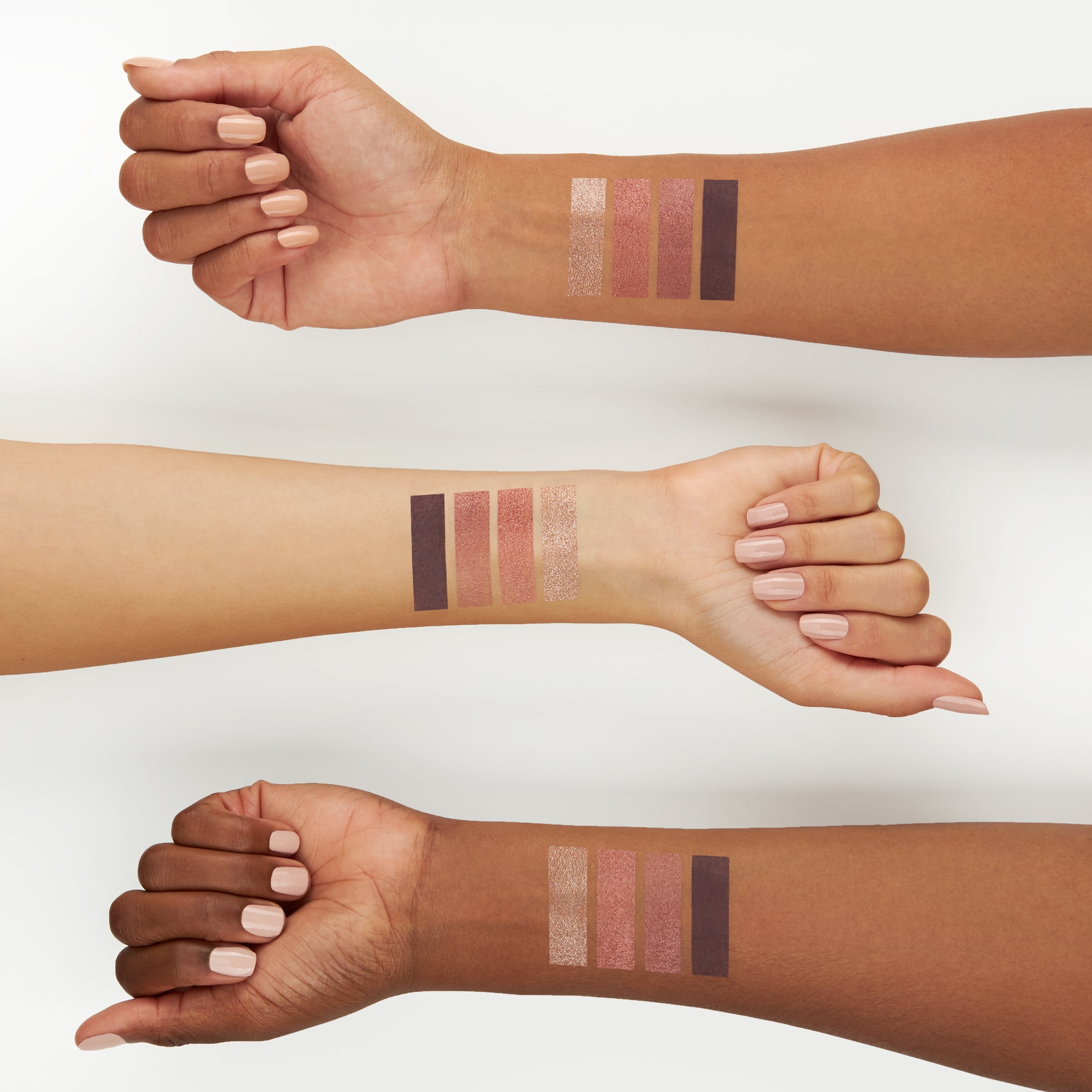 MINERAL FUSION Vegan Eye Shadow Palette, Girls Night Out | 4 Blendable Shades Matte, Satin, Shimmer