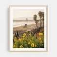 thumbnail image 2 of Floral San Clemente 02 - San Clemente California Photography Beach Coastal Palm Tree Sunset Flowers Vintage Unframed Wall Art Print 11 x 14 inches, 2 of 13