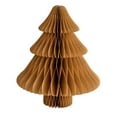 thumbnail image 2 of Dserfhy Honeycomb Paper Christmas Tree 3D Foldable Accordion Xmas Tree Winter Tabletop Centerpiece for Holiday Dinner Table Indoor Home Decor, 2 of 8