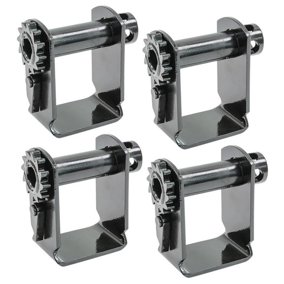(4 Pack) Trailer Winch - Standard Sliding C Track - Deep Profile