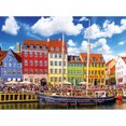 thumbnail image 4 of Cra-Z-Art Kodak 1000-Piece Nyhavn Canal Copenhagen Denmark Jigsaw Puzzle, 4 of 6