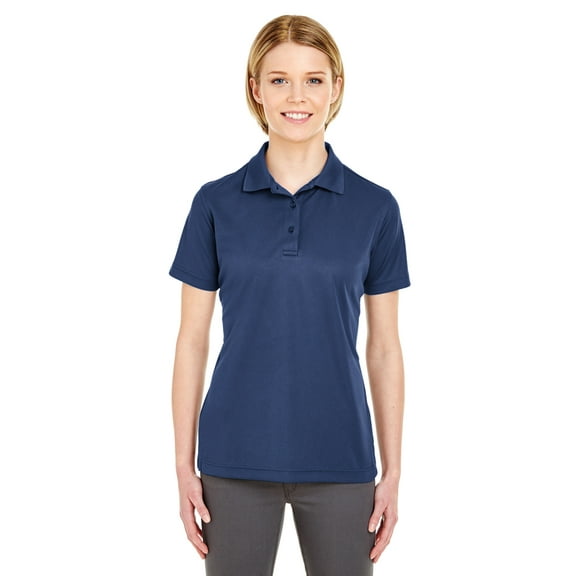 Ladies' Cool & Dry Mesh Piqué Polo , 8210L , NAVY , Medium