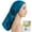 Peacock Blue, variant on MEGICOT 100% Mulberry Silk 20" Long Sleep Cap, Hair Care Bonnet for Long Natural Hair Curly Hair Care
