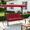Red, variant on Arlopu 3-Seat Porch Swing, Outdoor Patio Swing Chair with Adjustable Canopy & Removable Cushions, Swing Glider for Garden Poolside Backyard, Gray