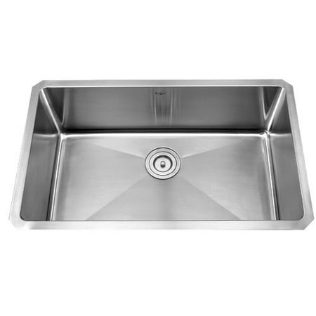 Kraus 30 L X 18 W Undermount Kitchen Sink With Faucet And Soap Dispenser