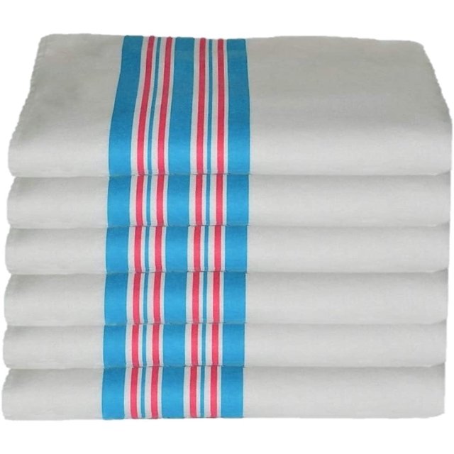 6PK Soft 100 Cotton Nursery Receiving Hospital Baby Blankets 30 x 40