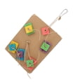 thumbnail image 3 of Hanging Bird Chew Toys, Safe And  Cardboard Chew Toy  Replacement For  For  Cardboard Gnawing M, 3 of 8