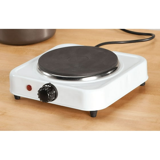 White Solid Single Top Hot Plate by Home Style Kitchen
