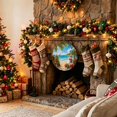 thumbnail image 2 of Welcome Sign for Front Door, Christmas Coastal Snowman Round Metal Wall Art Wreaths, Winter Beach Xmas Coconut Tree Outdoor Indoor Wall Hanging Sign for Porch Decor Housewarming Gifts 7.9 Inch, 2 of 8