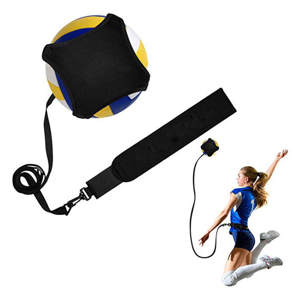 Volleyball Practice Belt Adjustable Volleyball Solo Training Equipment Game Set 